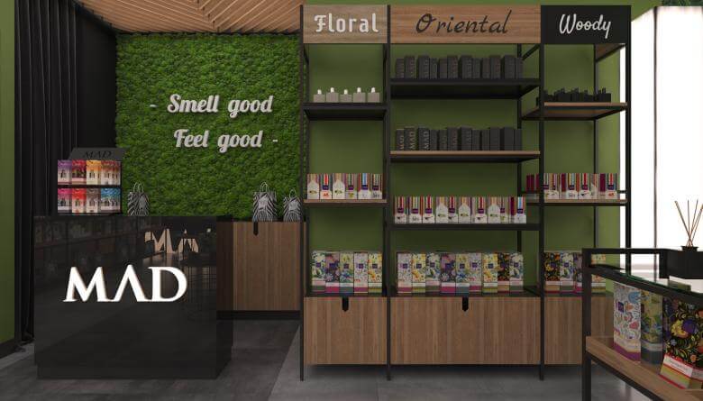 retail design 3703 Mad Parfumer Store Retail