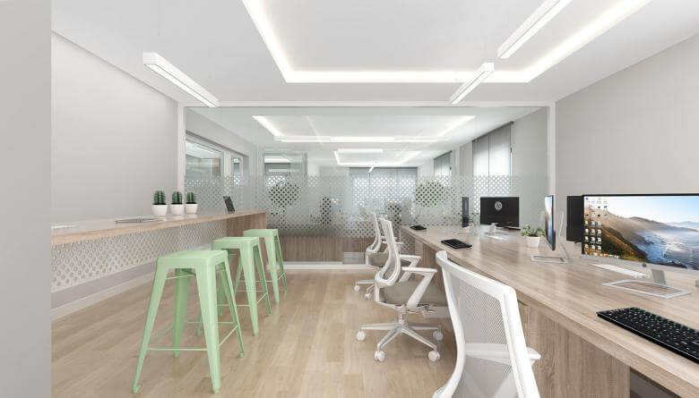 office design 3791 Telsam Telekom Offices
