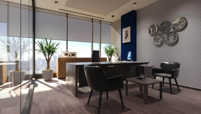 office project 3842 Tuvturk Ankara Office Offices