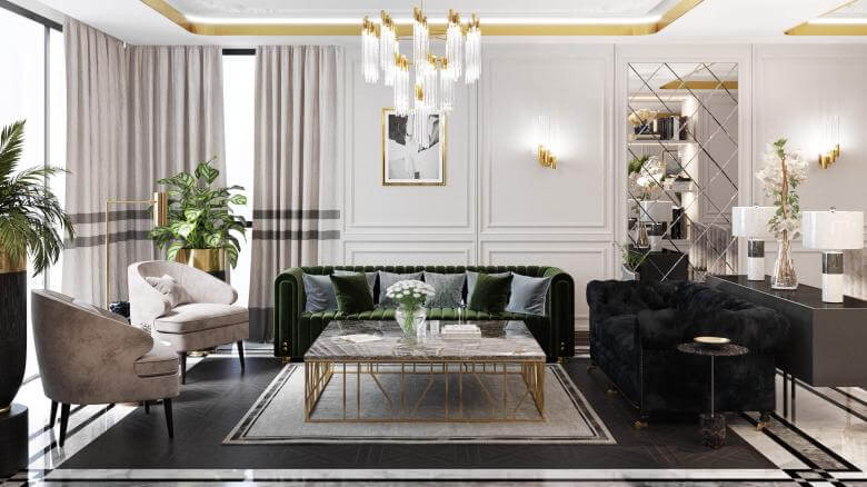  home inspiration 3859 IK Flat Residential