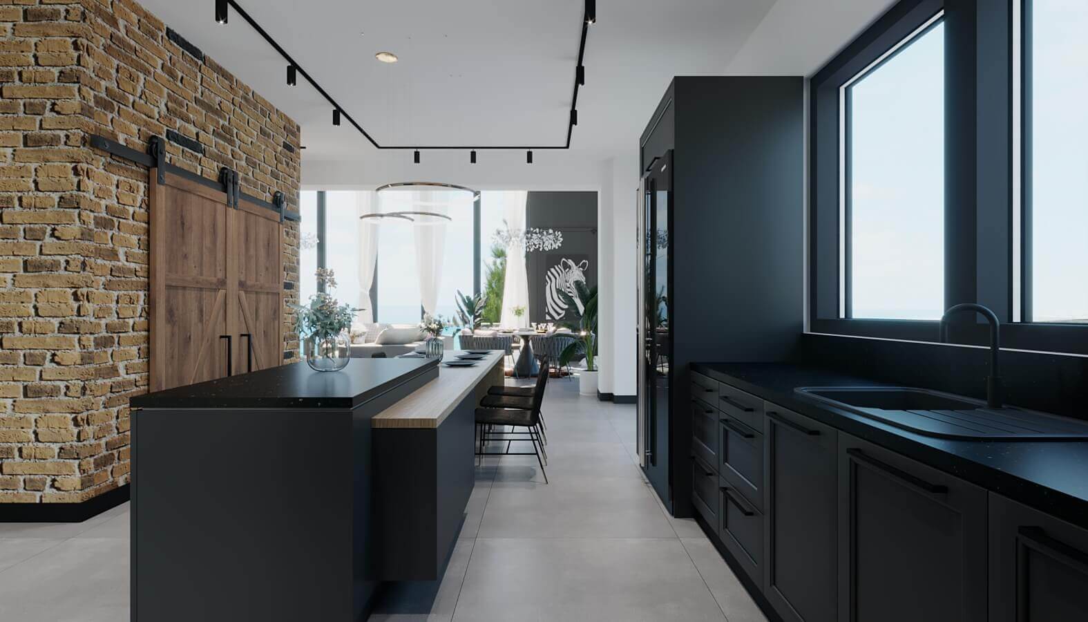 Villa interior design