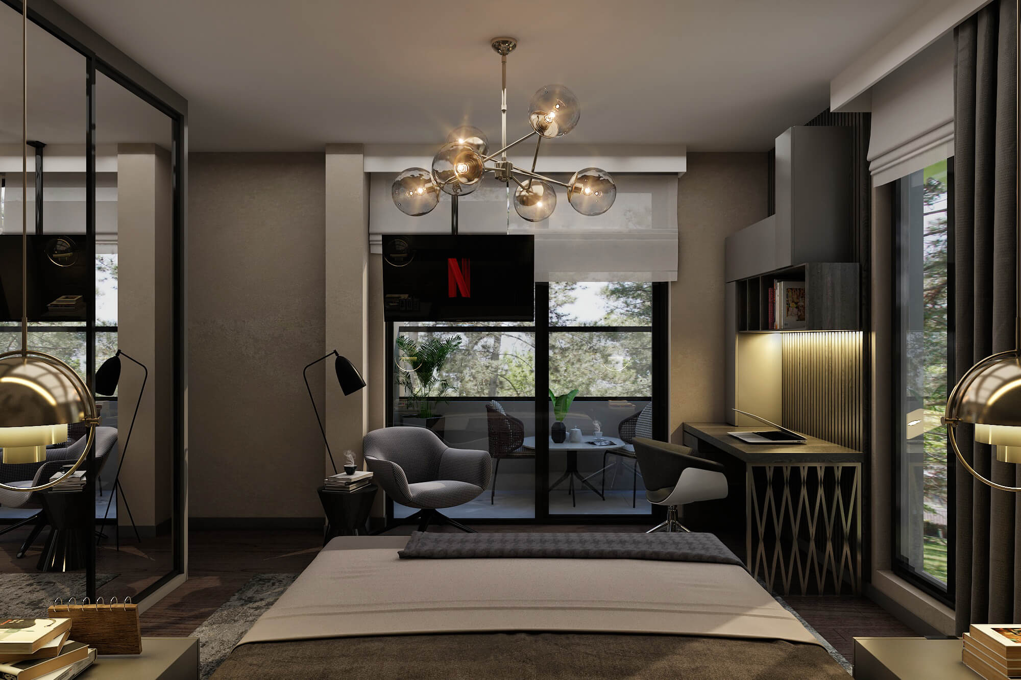 flat decoration