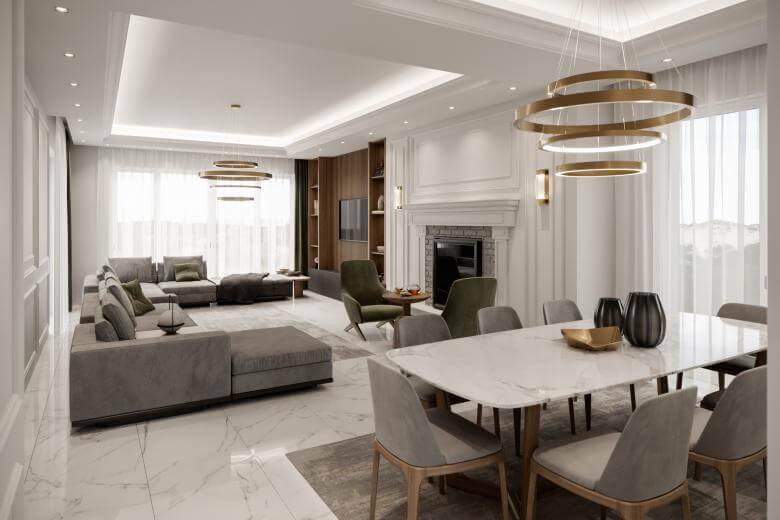  house project 4439 Kardelen Koy House Residential