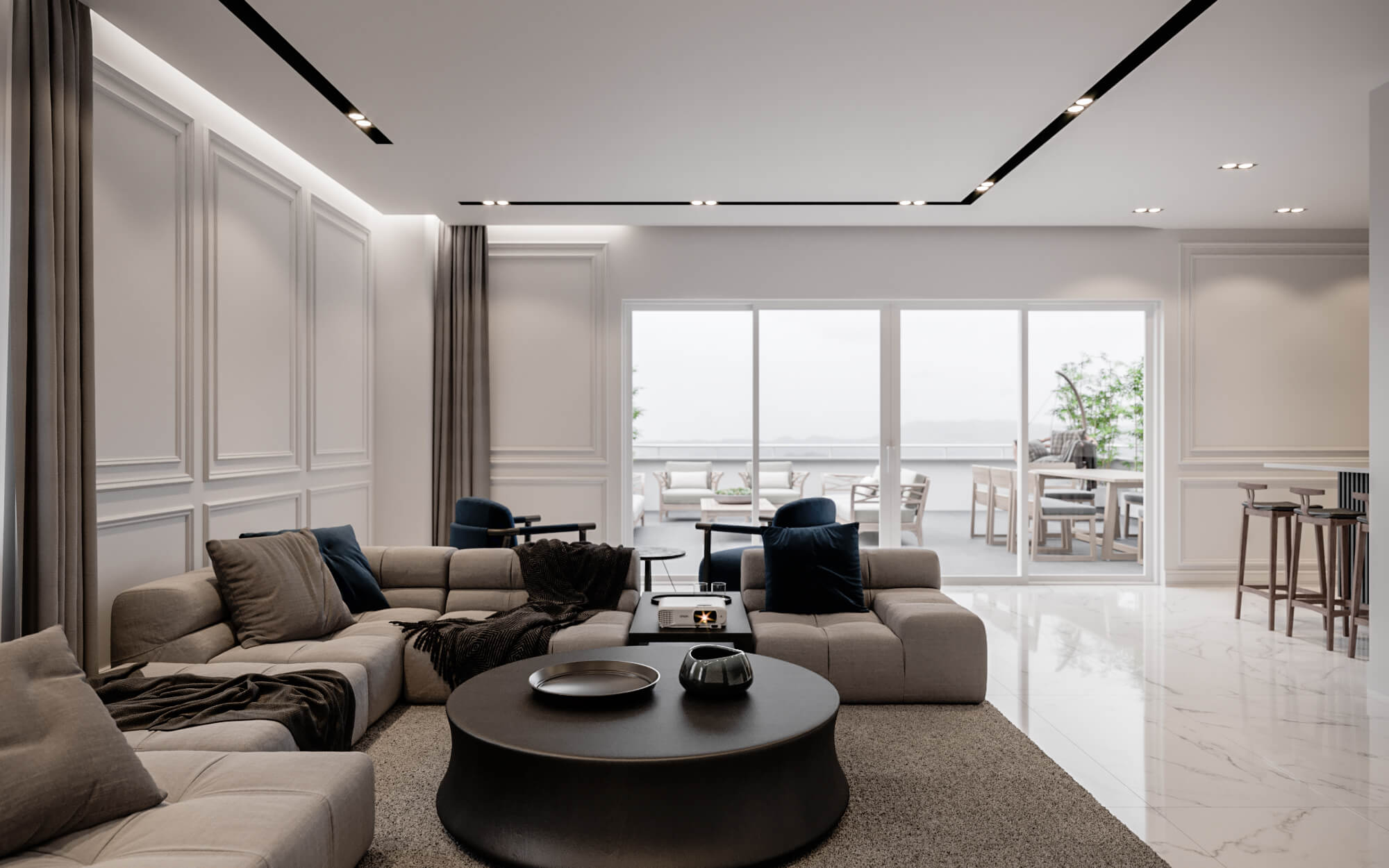Kardelen Koy House house project | 4474 | Ankara Interior Design