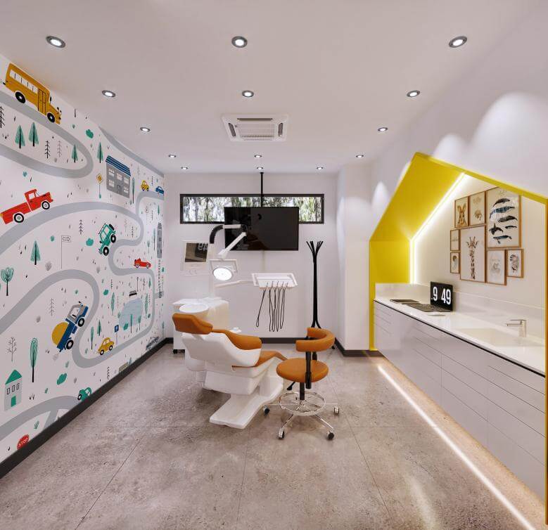 Çerkezköy 4686 Dental Clinic Interior Design Healthcare