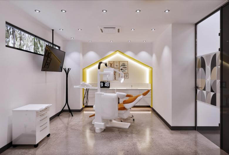 Çerkezköy 4687 Dental Clinic Interior Design Healthcare