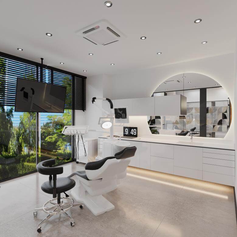 Çerkezköy 4692 Dental Clinic Interior Design Healthcare