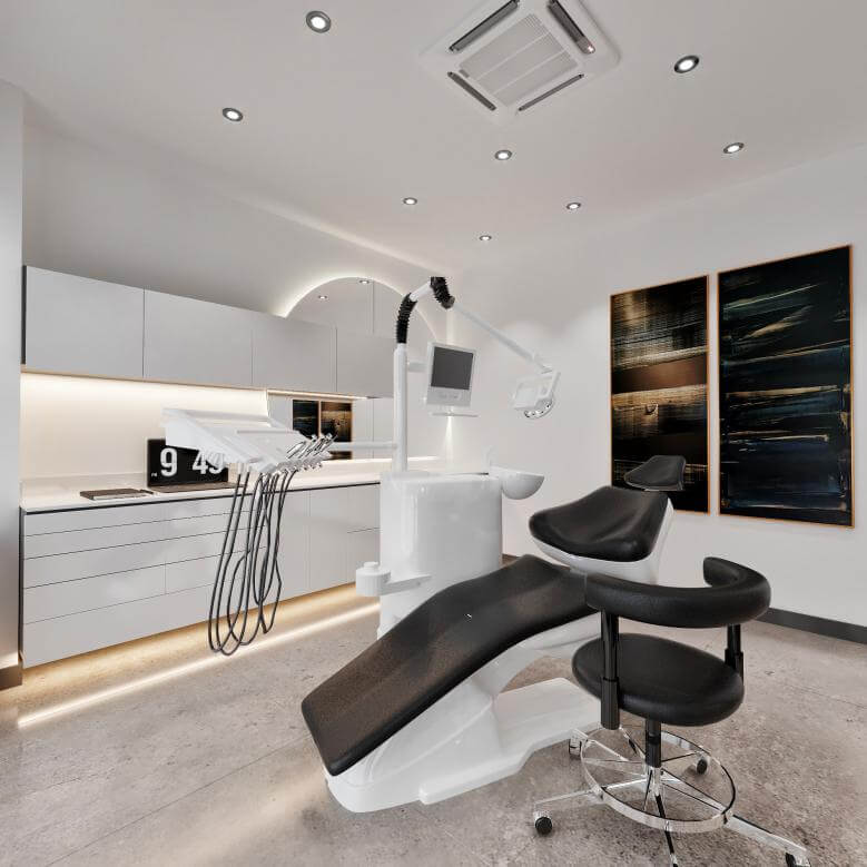 Çerkezköy 4693 Dental Clinic Interior Design Healthcare