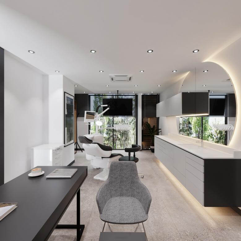 Çerkezköy 4701 Dental Clinic Interior Design Healthcare