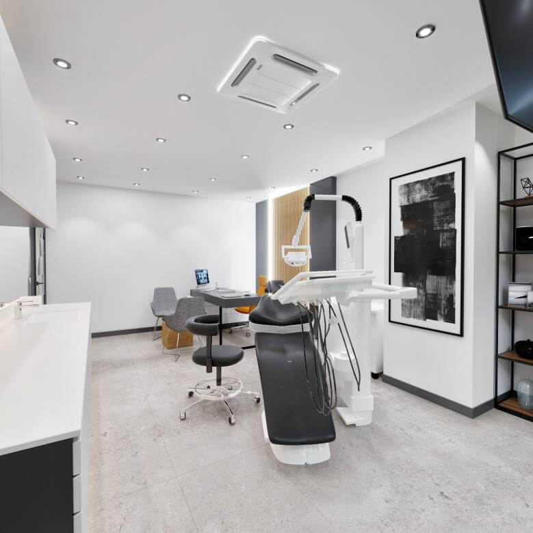 Çerkezköy 4702 Dental Clinic Interior Design Healthcare