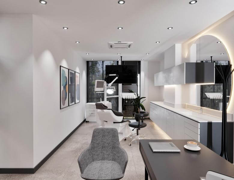Çerkezköy 4703 Dental Clinic Interior Design Healthcare