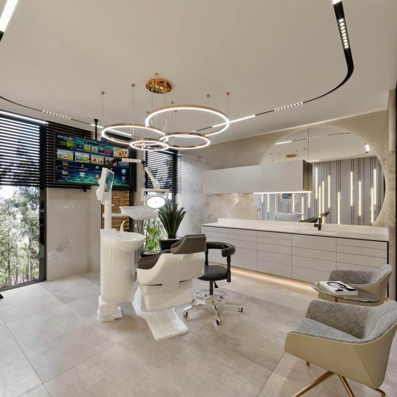 Çerkezköy 4727 Dental Clinic Interior Design Healthcare