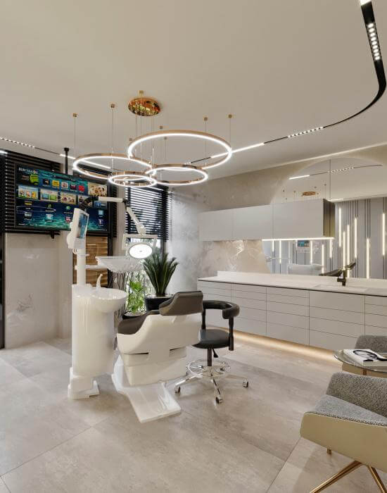 Çerkezköy 4727 Dental Clinic Interior Design 