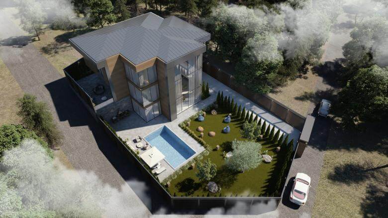  house project 4800 Golbasi House Residential