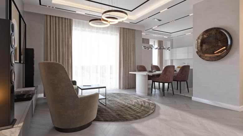  home decoration 5257 Almila House Design Residential