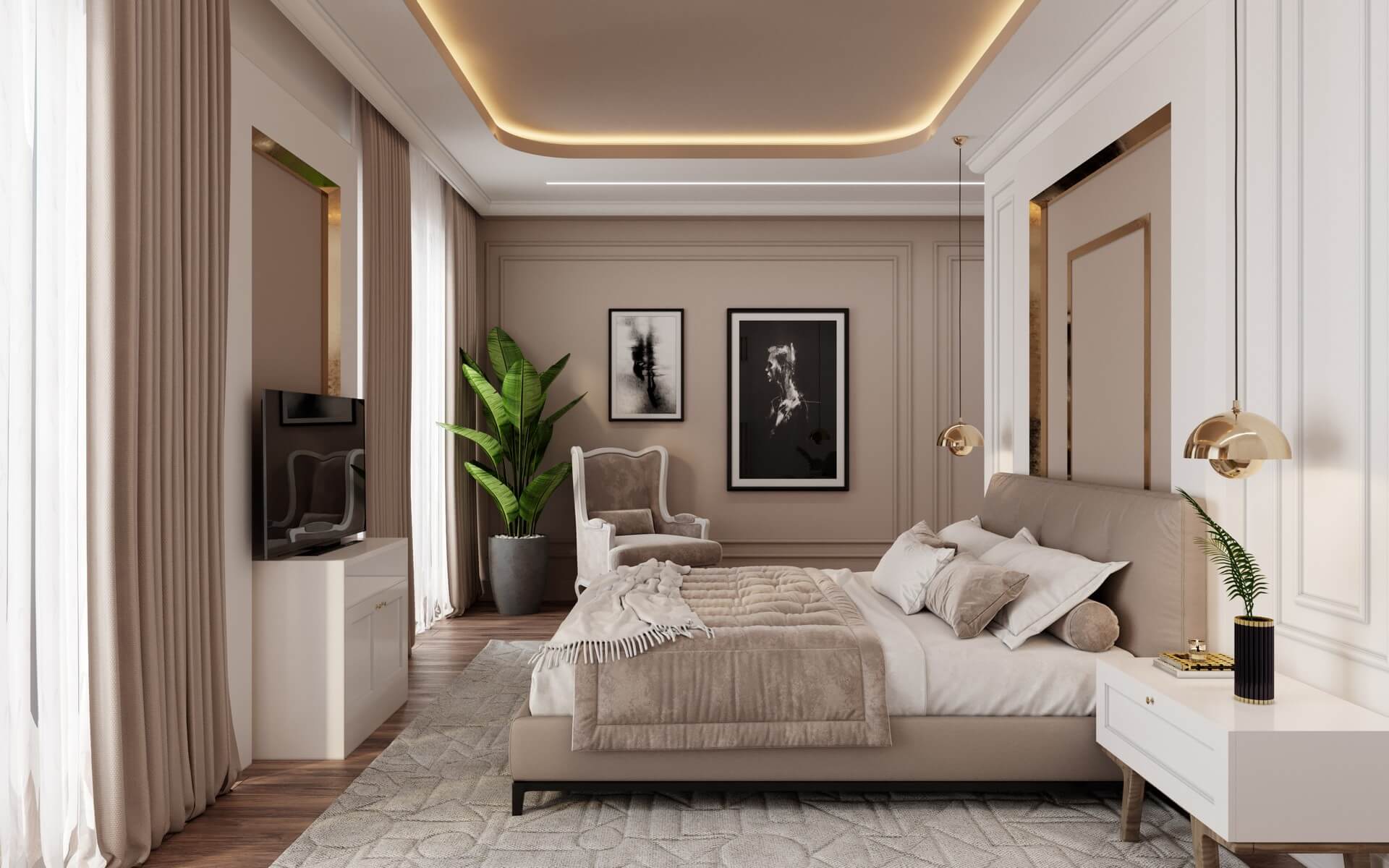 flat decoration