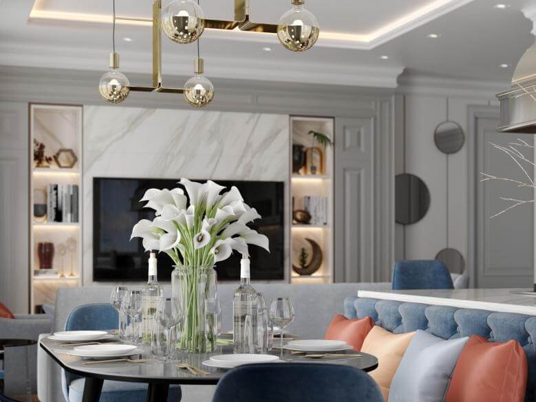  home inspiration 5146 Luxury apartment design Residential