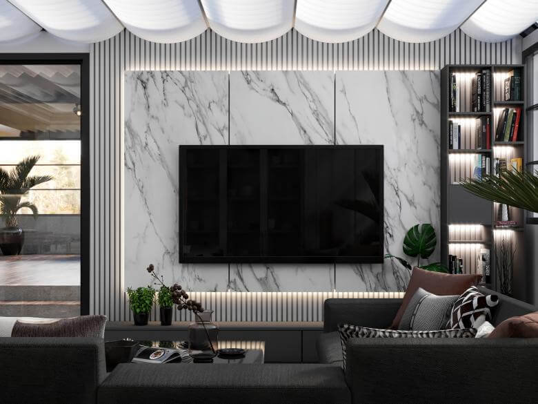 flat decoration 5107 EA Natura Konut Projesi Residential