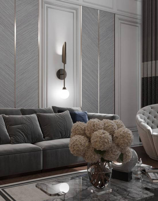   Duplex Flat Design Residential