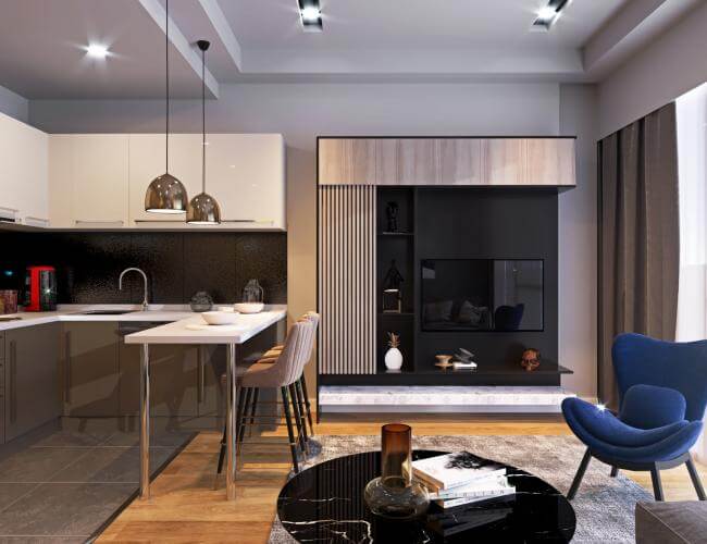   Elmar Towers 1+1 Tasarımı Residential