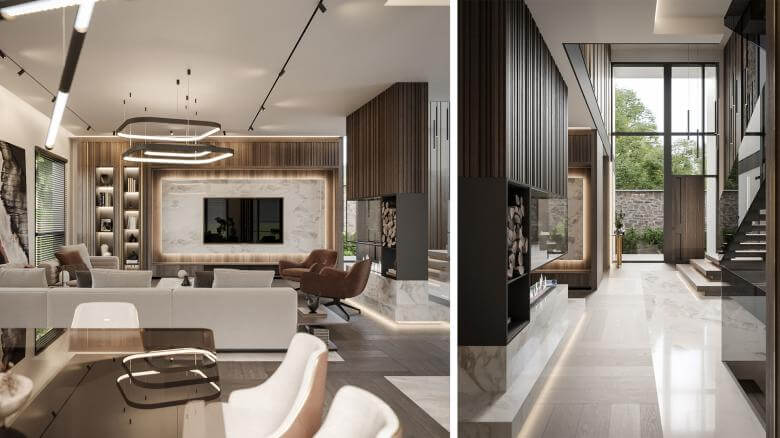  home inspiration 5374 Incek Villa Project Residential