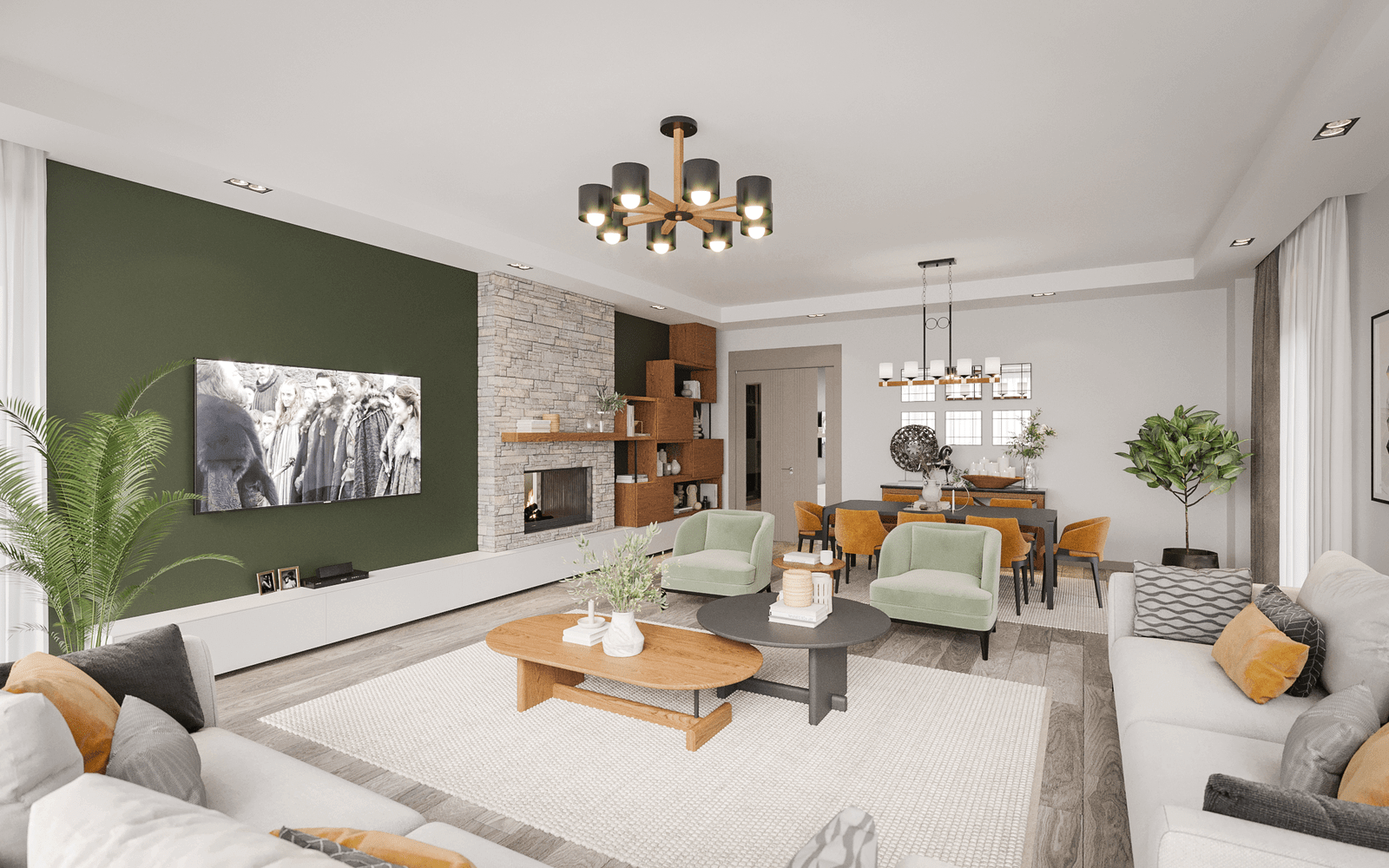 flat decoration