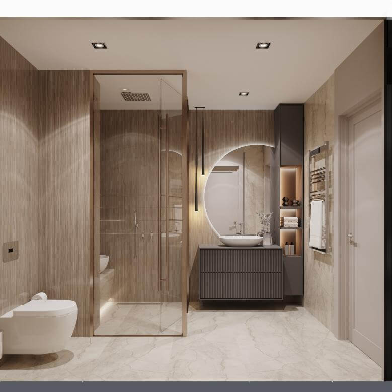  house project 5232 Büyük Apartman Dairesi Tasarımı Residential