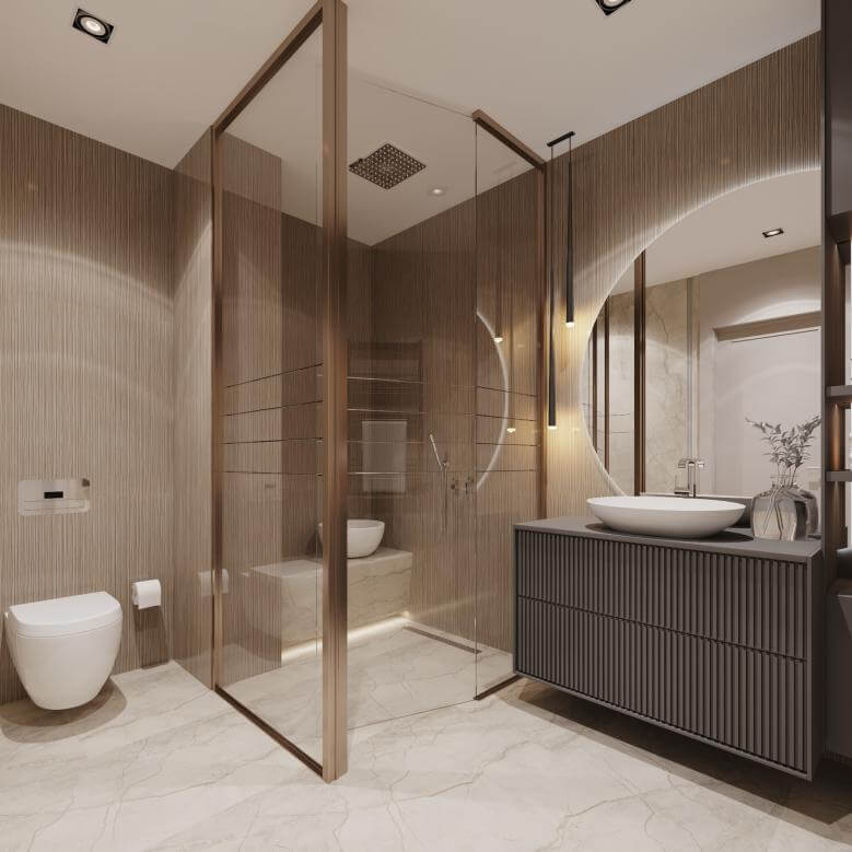  house project 5233 Büyük Apartman Dairesi Tasarımı Residential