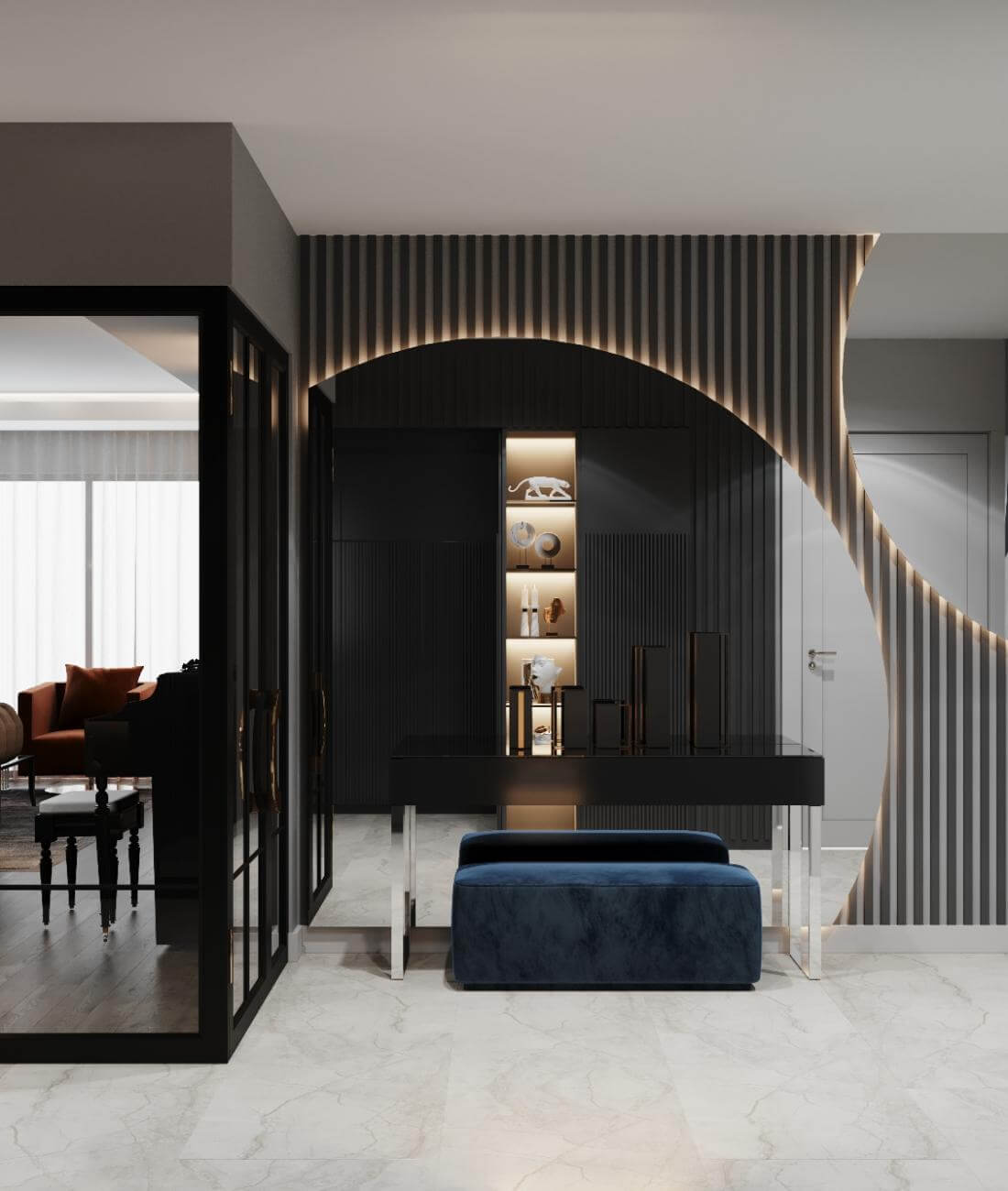 Can Atabilge 5239 Büyük Apartman Dairesi Tasarımı 