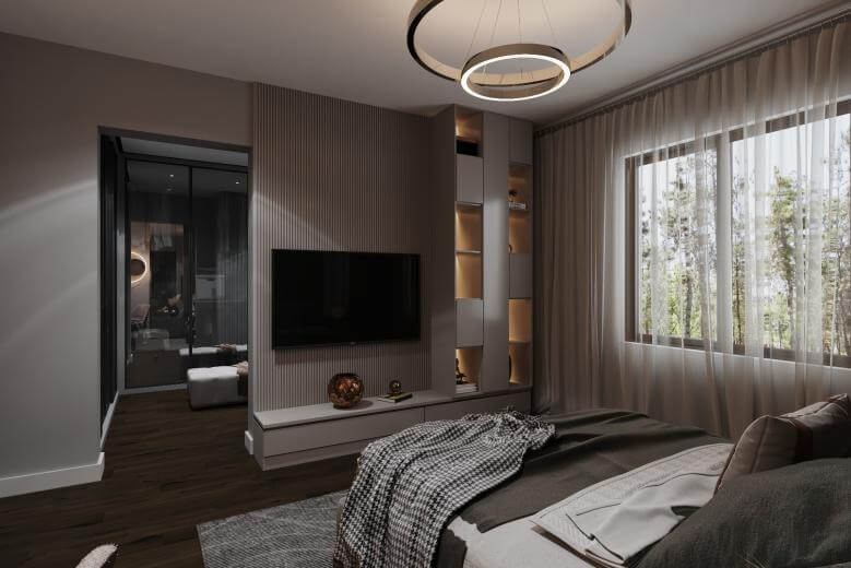  house project 5240 Büyük Apartman Dairesi Tasarımı Residential