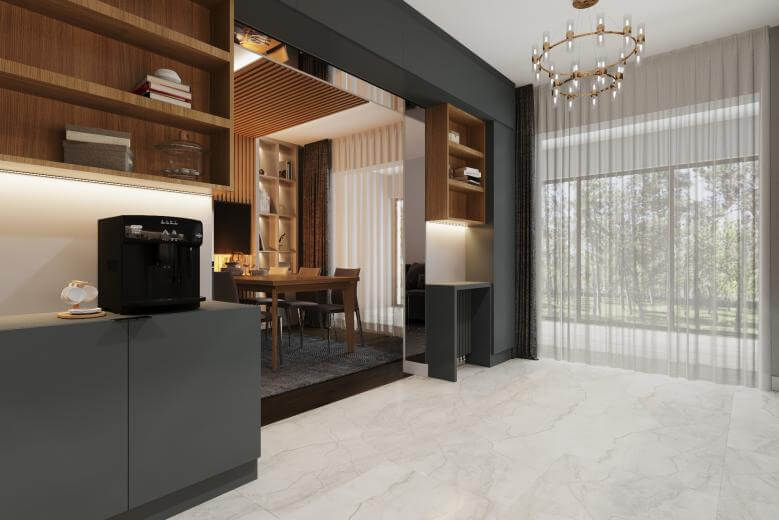  house project 5248 Büyük Apartman Dairesi Tasarımı Residential