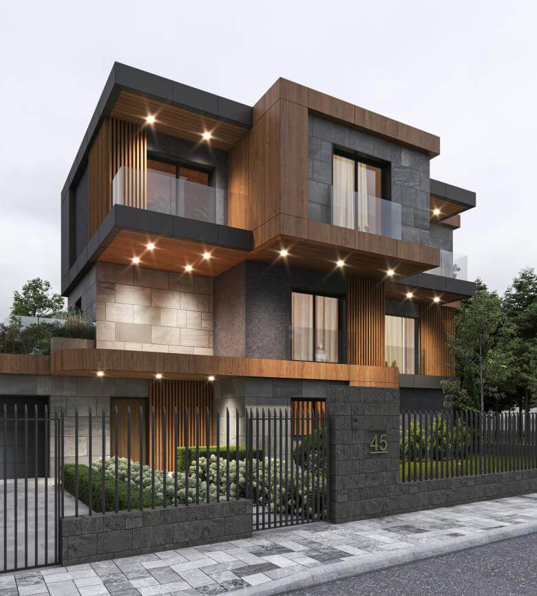  house project 6286 Beytepe Villa Projesi Residential