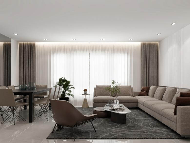  home inspiration 5572 Kent Incek 4+1 Apartment Residential