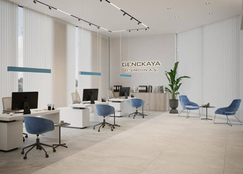 office design 5702 Genckaya Automotive - Ostim Offices