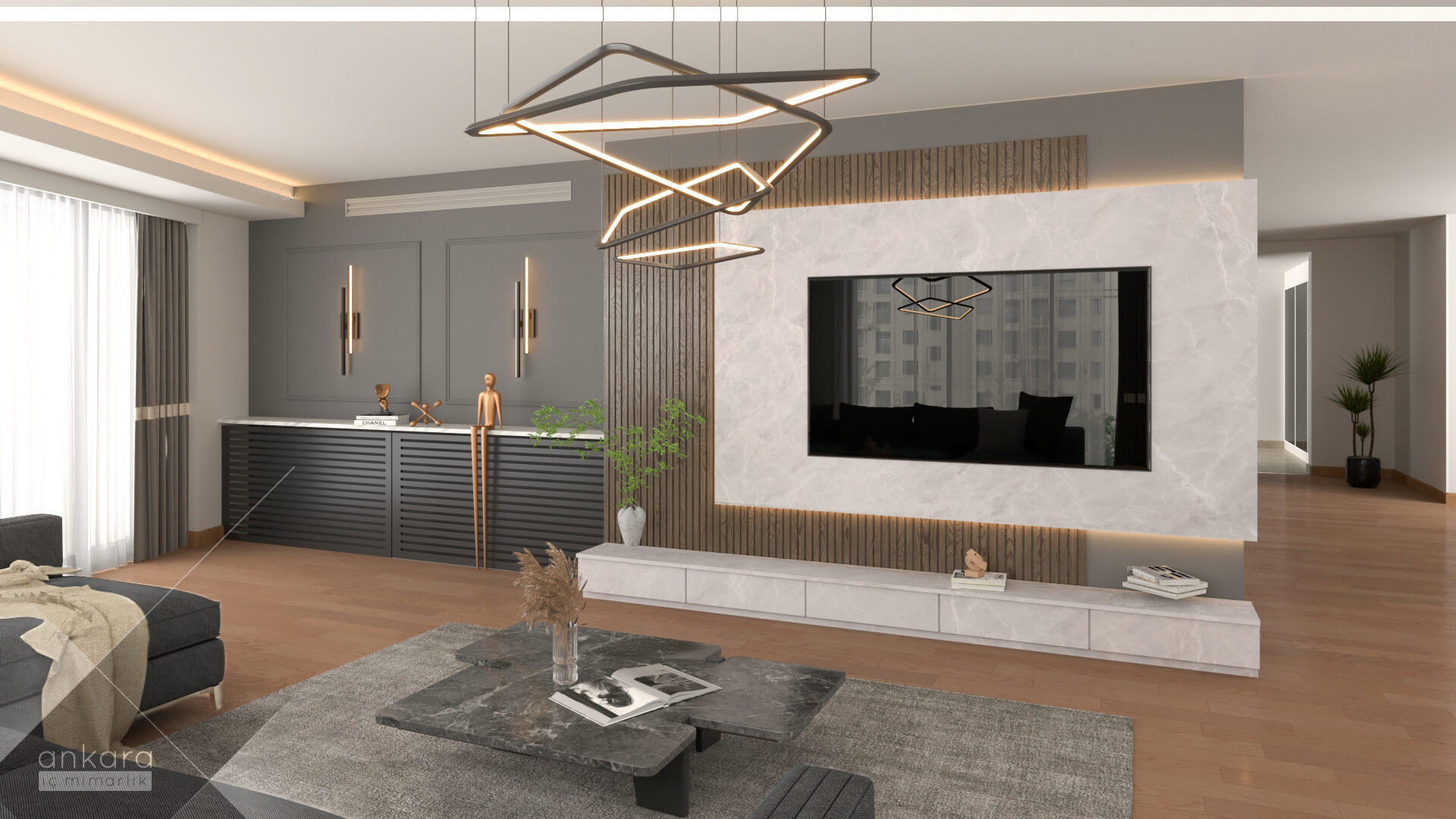 flat decoration