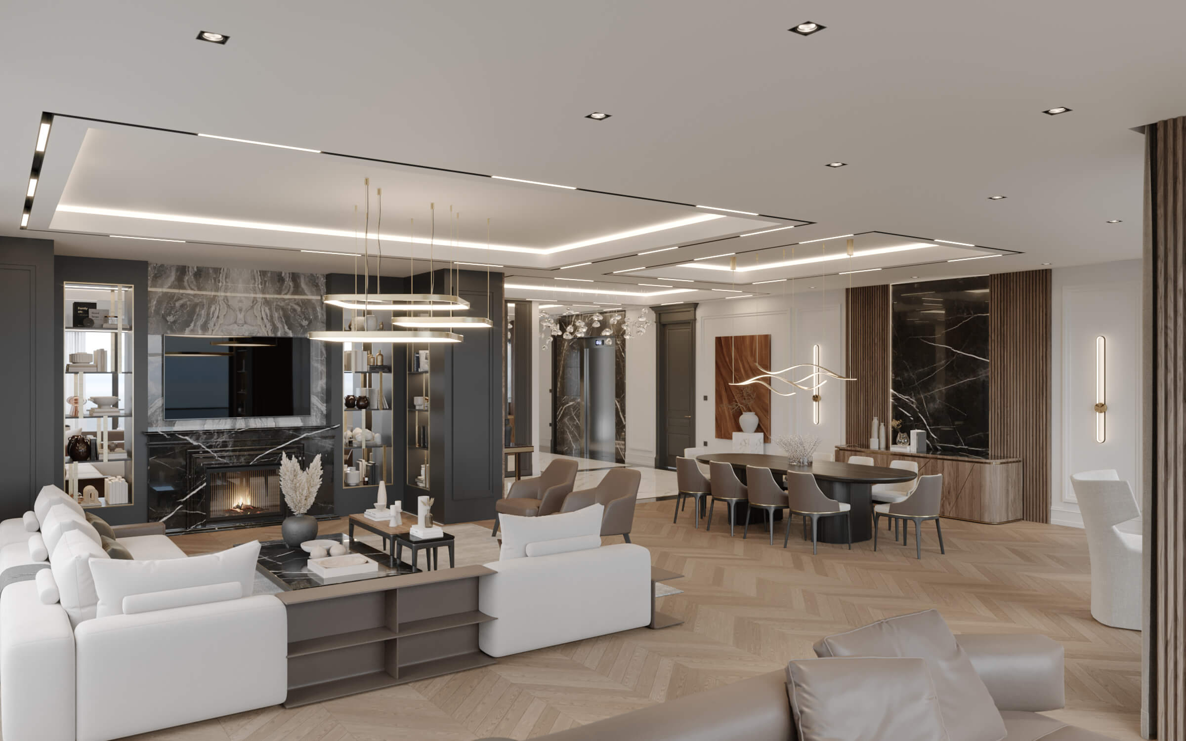 flat decoration