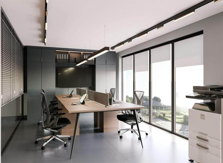 office design 6337 Okcuoglu Construction Company Office Design Offices