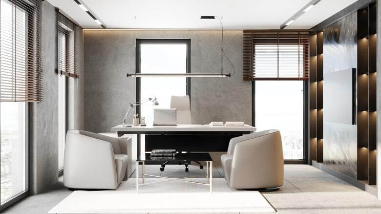 office design 6340 Okcuoglu Construction Company Office Design Offices