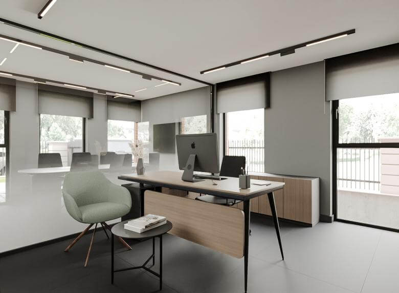 office design 6344 Okcuoglu Construction Company Office Design Offices