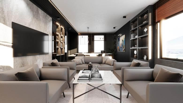 office design 6352 Okcuoglu Construction Company Office Design Offices