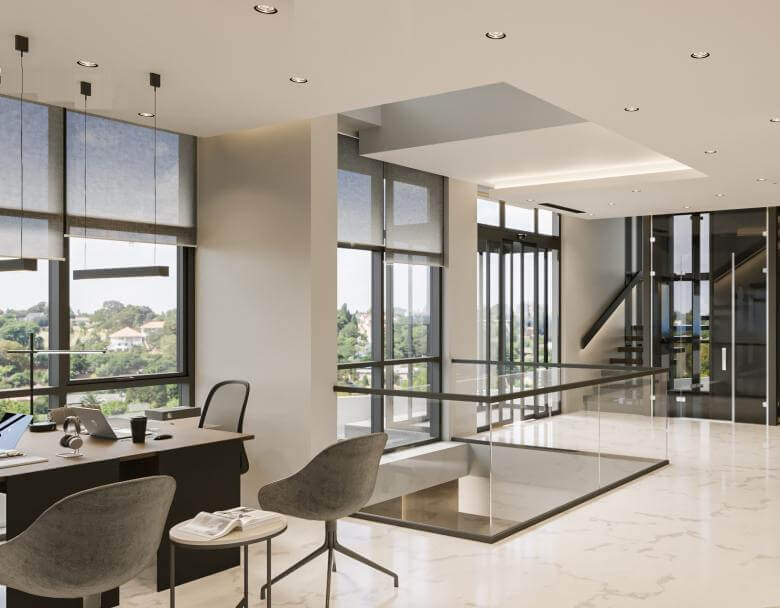 interior design 6395 Sera Beton Office Building Offices