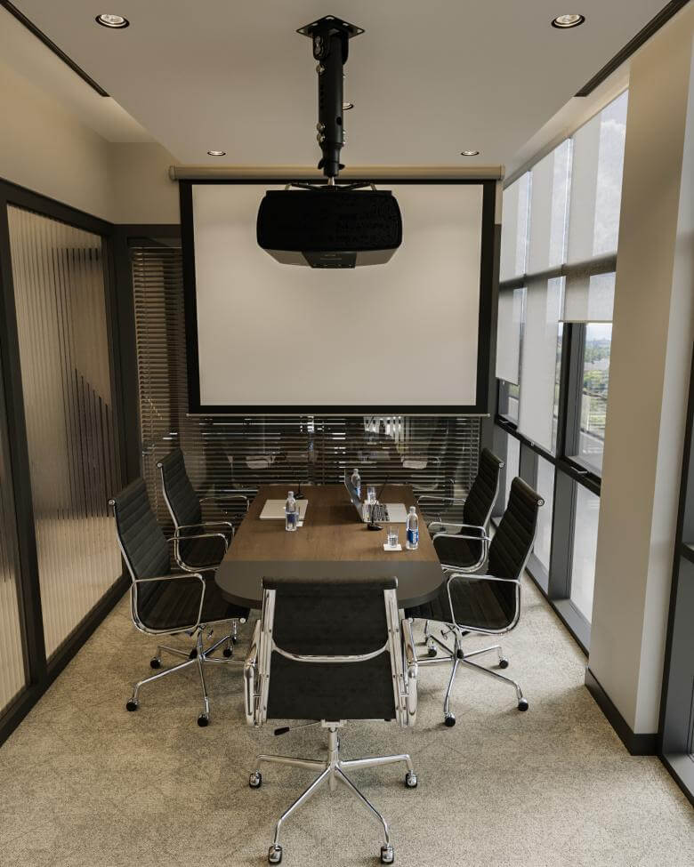 interior design 6400 Sera Beton Office Building Offices