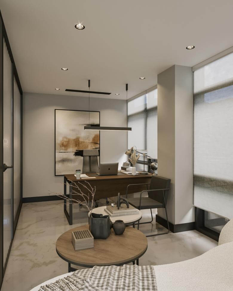 interior design 6401 Sera Beton Office Building Offices
