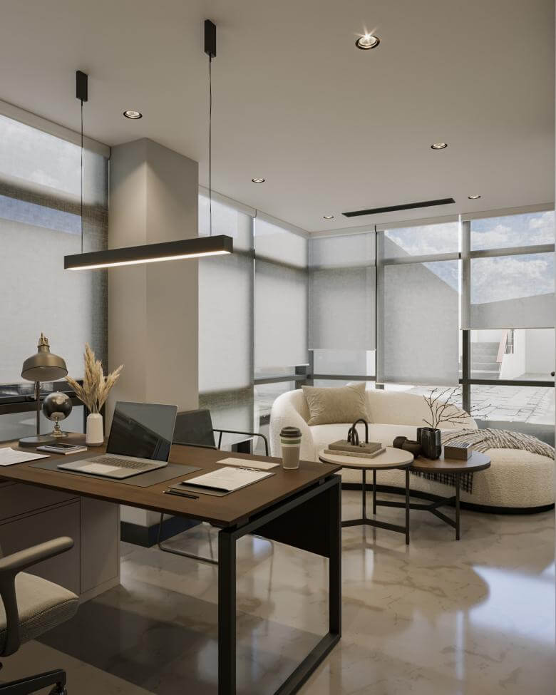 interior design 6402 Sera Beton Office Building Offices