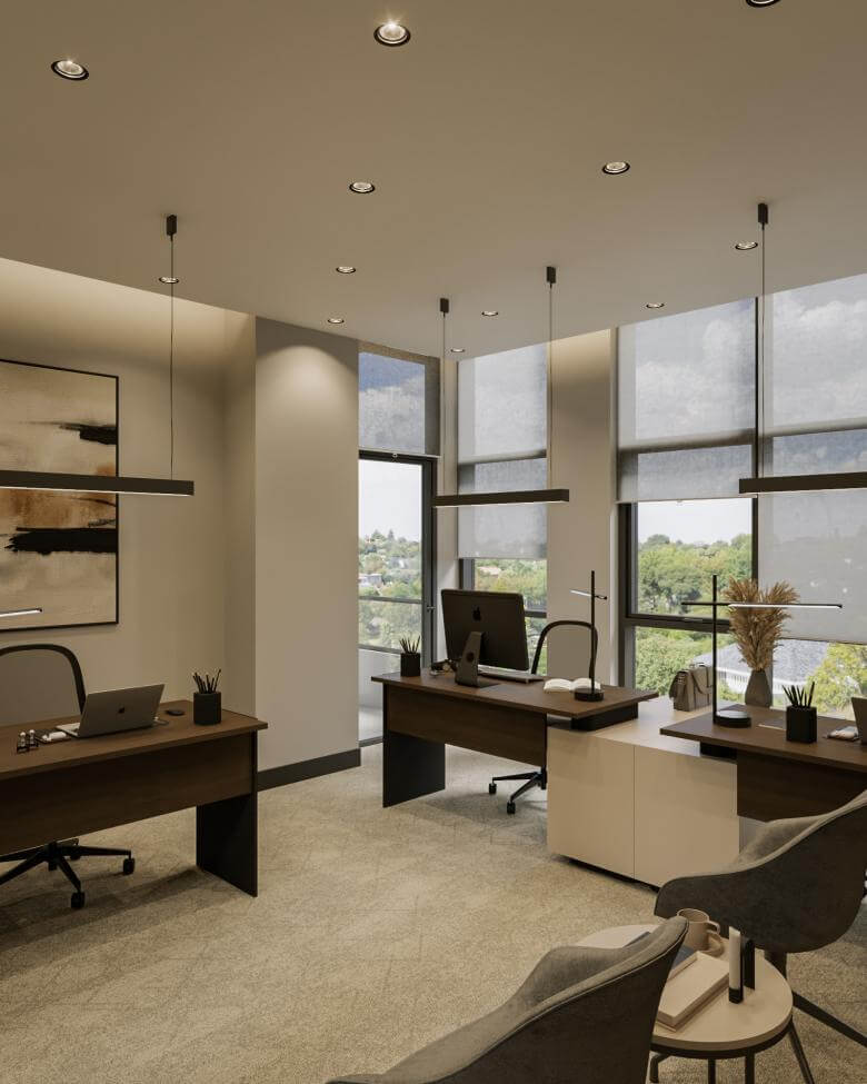interior design 6403 Sera Beton Office Building Offices