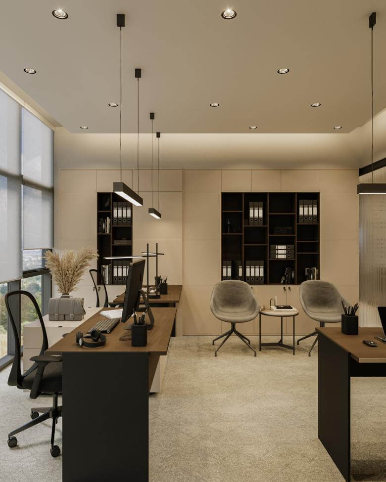 interior design 6404 Sera Beton Office Building Offices