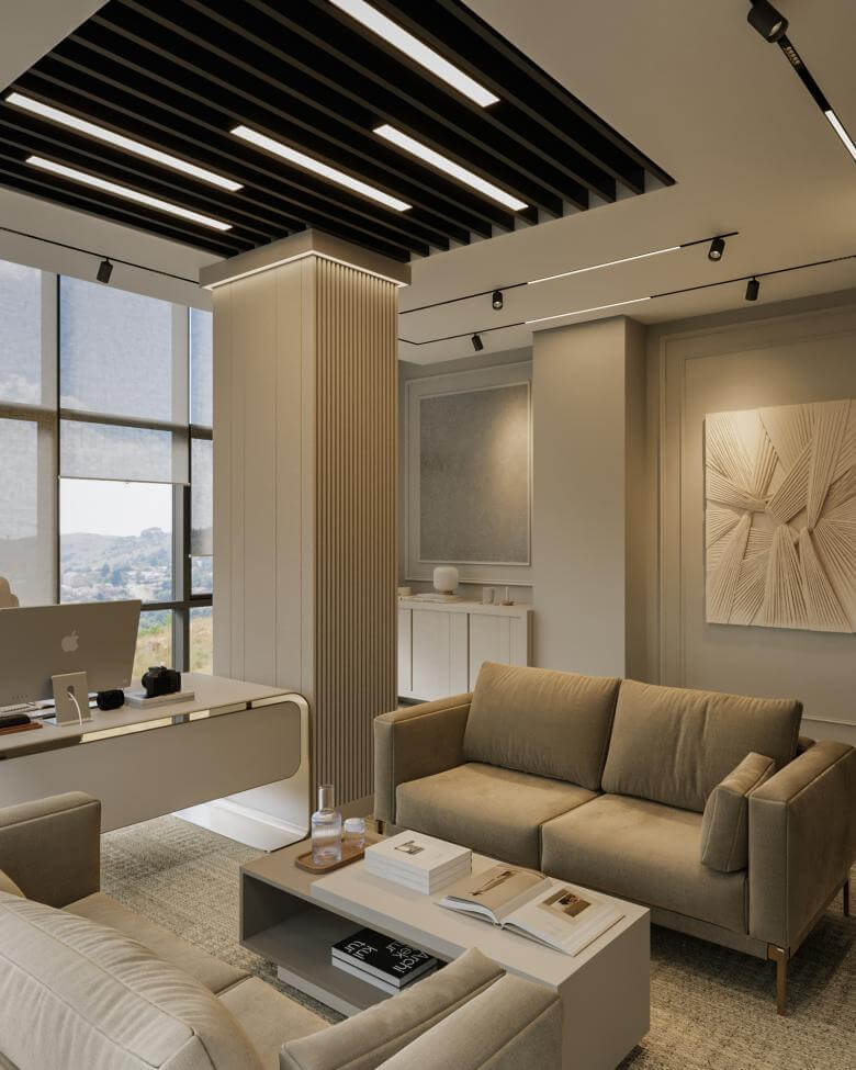 interior design 6406 Sera Beton Office Building Offices