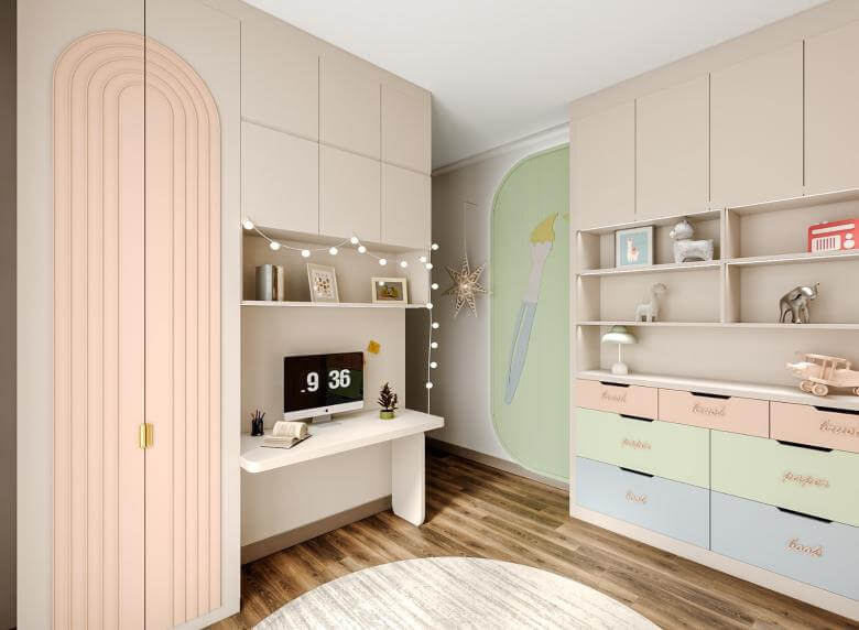 Shelton Villaları 6489 Defne Study Room Residential