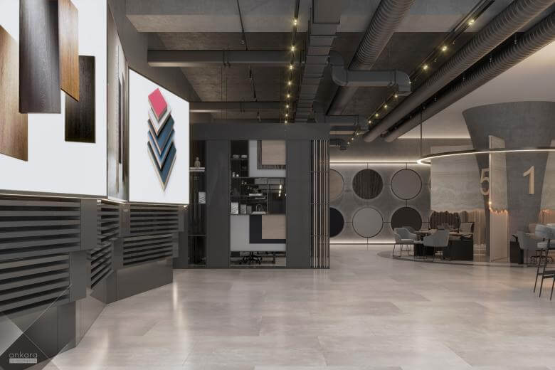 office project 6369 Ercan Wood Products - Store Offices