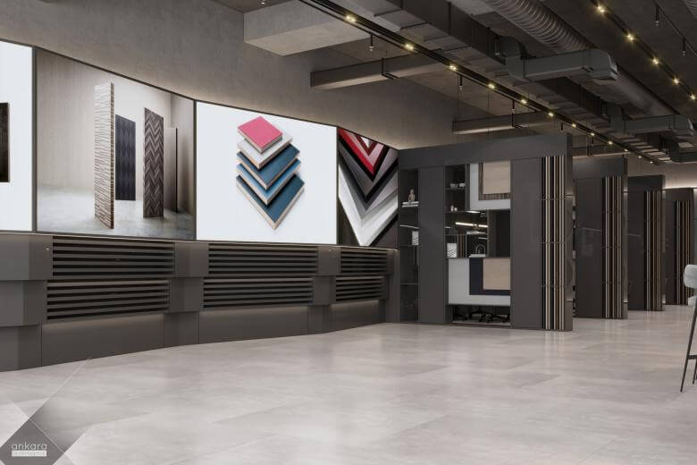 office project 6370 Ercan Wood Products - Store Offices